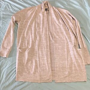 Roots Pink Open Front Cardigan